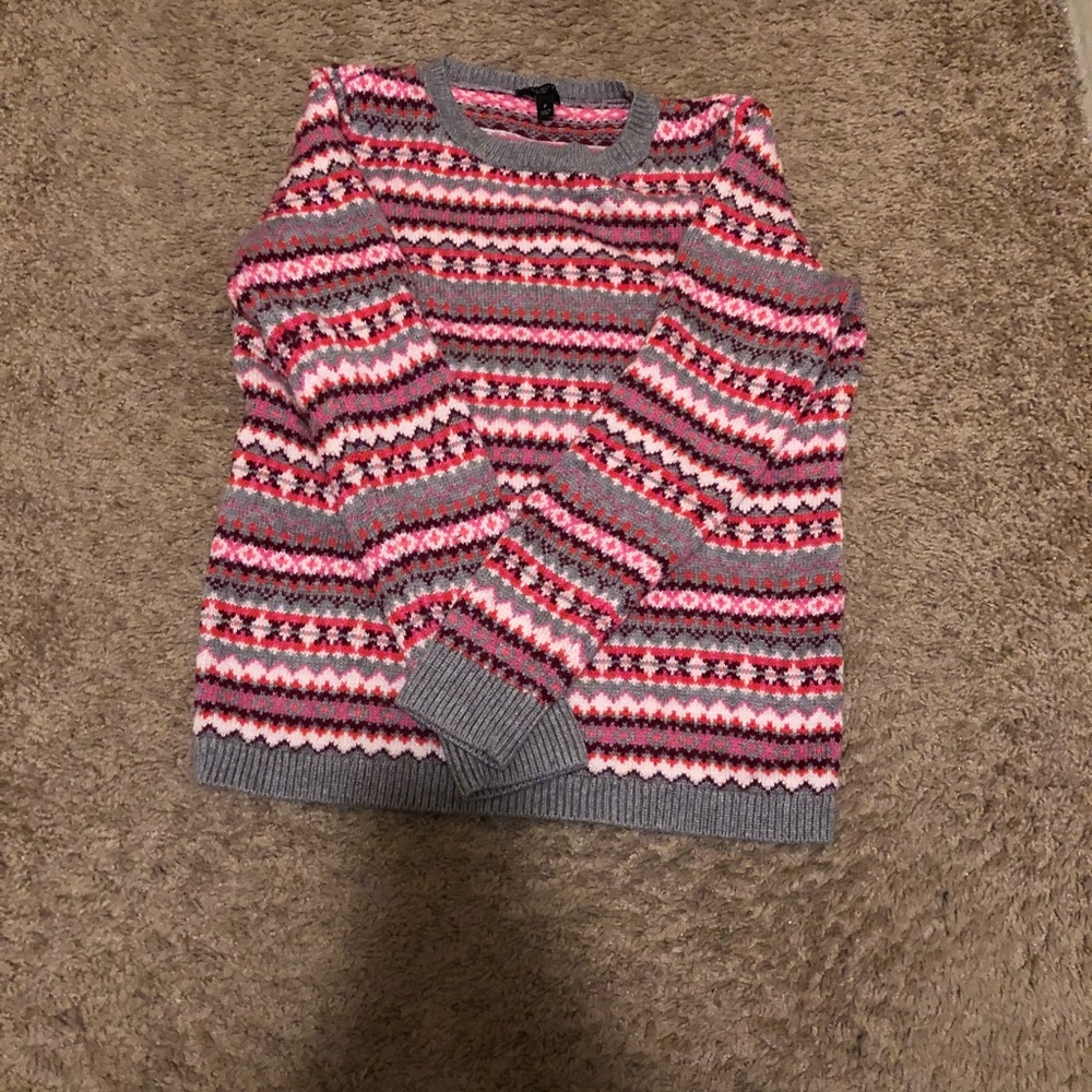 REGULAR PETITE Talbots Brand Striped Sweater